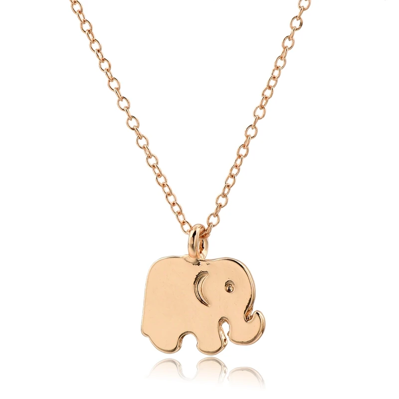 

Good luck elephant Necklace Gold Lucky Elephant Necklace For Women Girls