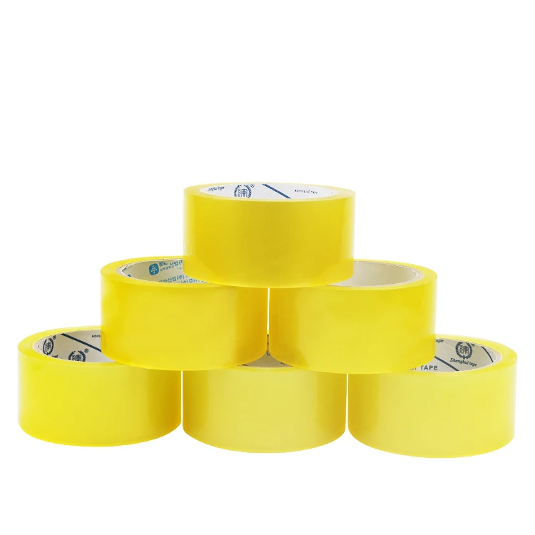 
45U Water Based Clear Acrylic Glue Carton Sealing Tape HS Code for Packing Tape 
