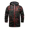 wholesale plain windbreaker jacket bulk make with hood earphone strings cool 3m sublimation windbreaker
