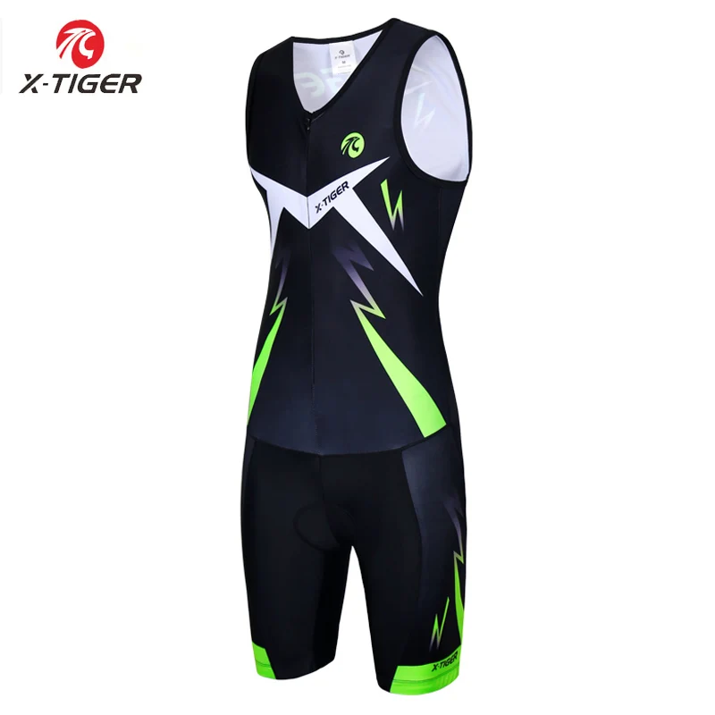 

X-Tiger Triathlon Cycling Jersey Men And Women Swimming Running Cycling clothes MTB Road Bike Jersey