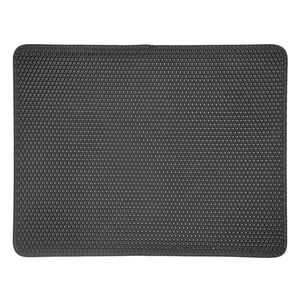 Image of Rectangle Shaped Double Layer Waterproof EVA Cat Sand Mat