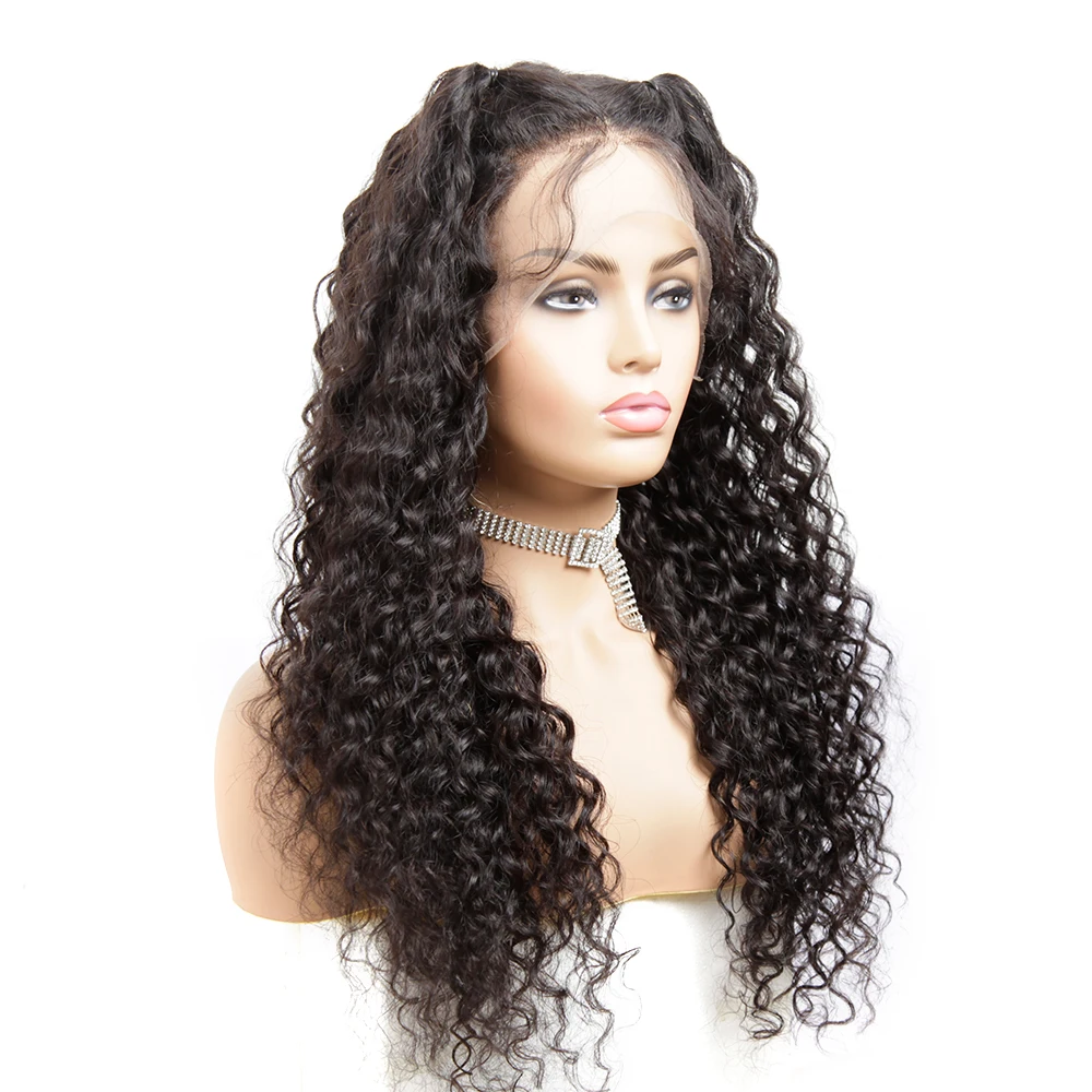 water wave transparent lace wig