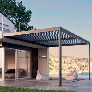 Image of garden pavilion 3x6 metal frame gazebo