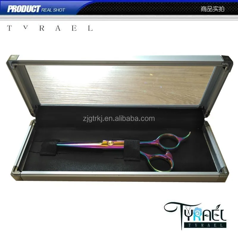 Hair Stylist Scissor Aluminium Case For Holding Single Barber Or Dog Shears Buy Scissor