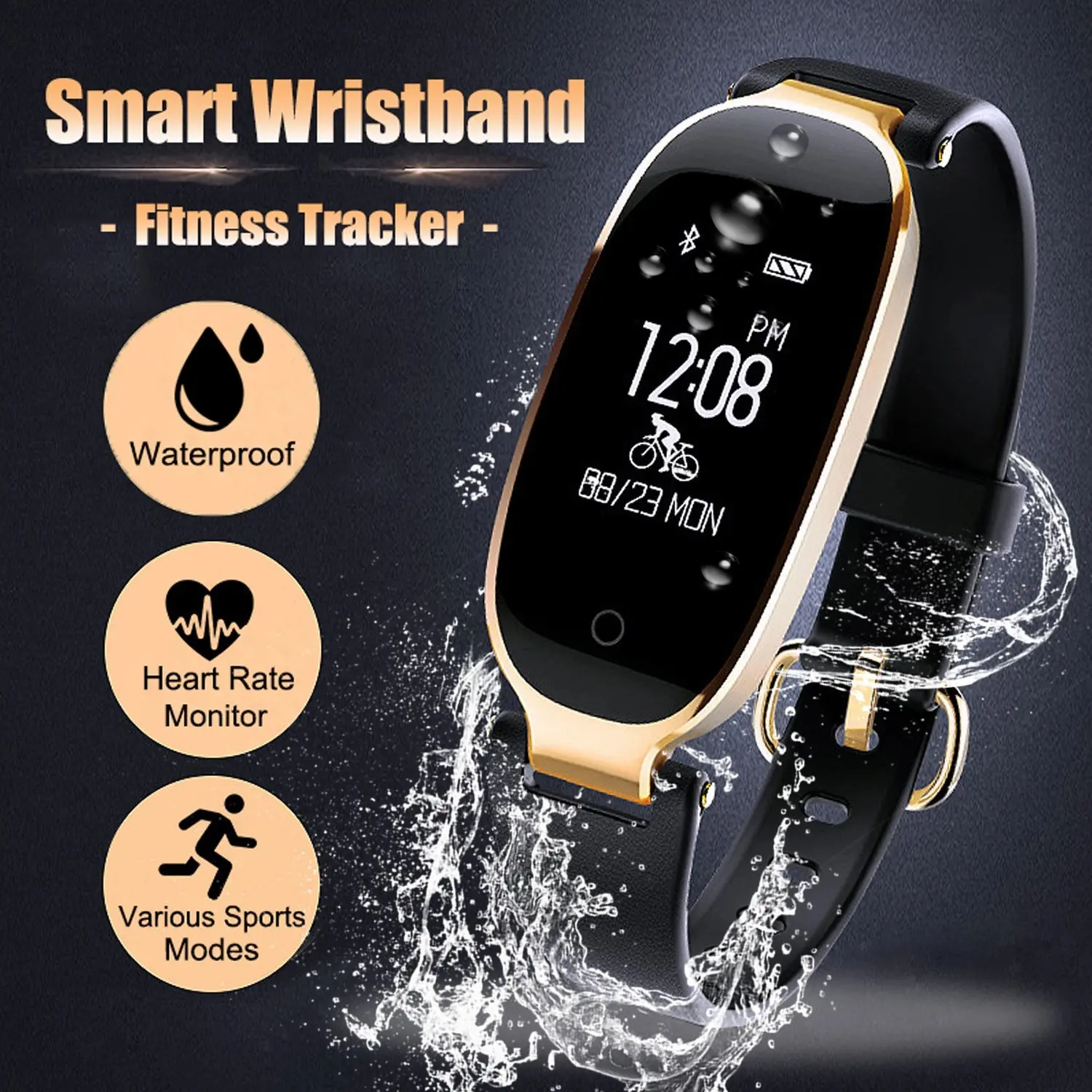 xenzy fitness tracker smart watch