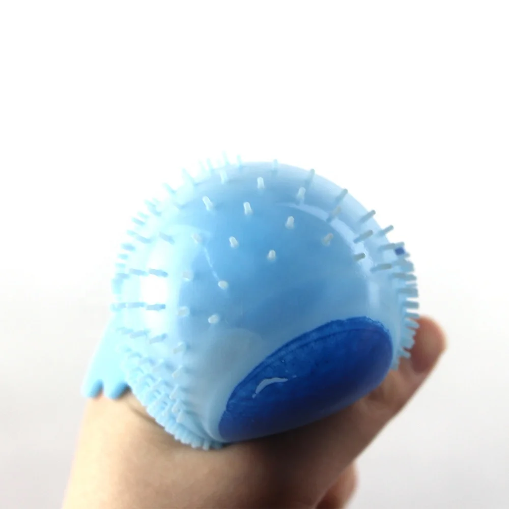
2019 popular creative and surprise TPR fluffy squishy ball & TPR puffer ball and squeezing anti stress toys 