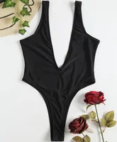 

ZY3859 Wholesale Sexy High Cut Backless Monokini Swimsuit One Piece