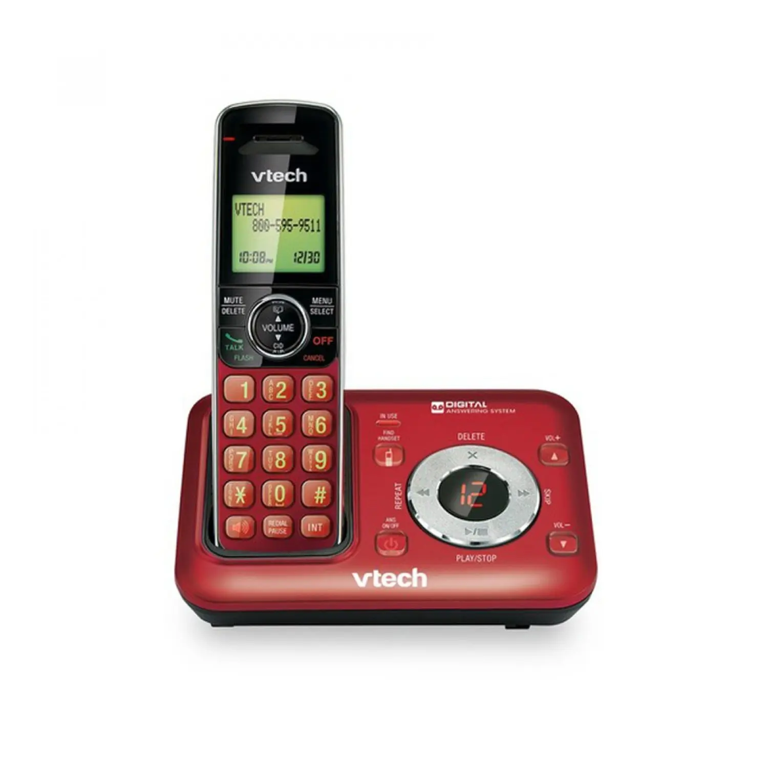 Get Quotations · VTech CS6429-16 DECT 6.0 Expandable Cordless Phone with  Answering System and Caller ID,