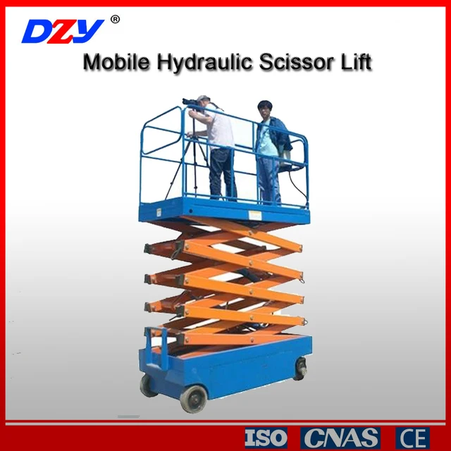manual scissor lift platform for wheelchair