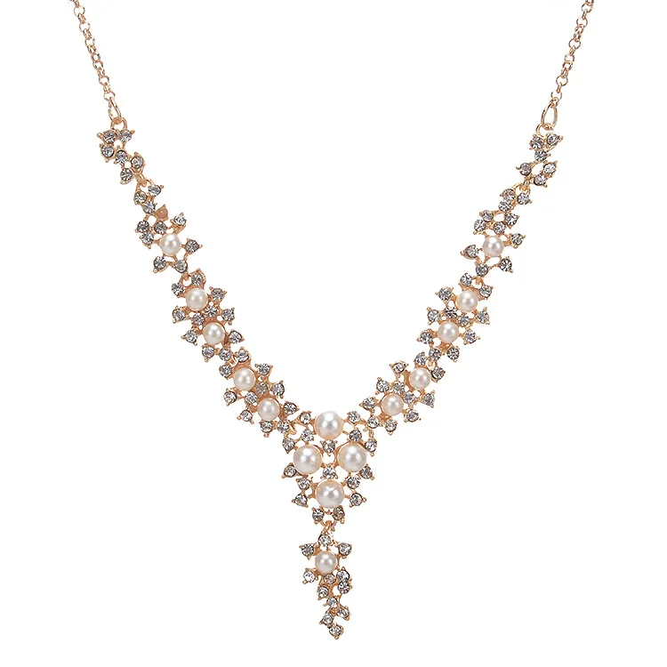 

Big Pearl Ribbon Necklaces Jewelry for Women Jewelry Gift, N/a