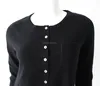 luxury women pure cashmere sweater with leather elbow patches