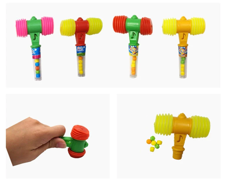 Fun Interesting Pressed Candy Mini Plastic Hammer Toy With Clang Buy