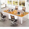 Big lots latest industrial designs office mobiliario wooden workstation furniture de sala