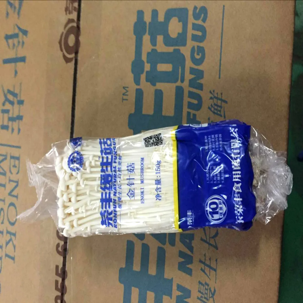 
Chinese farm supple fresh Enoki mushroom 