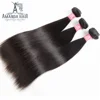 Salon Cuticle Aligned Virgin Human Hair Extension Virgin Brazilian Hair Bundles Silky Straight Hair Weave