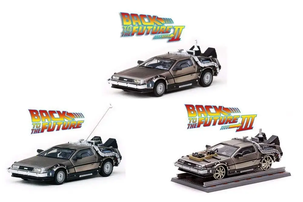 delorean matchbox car