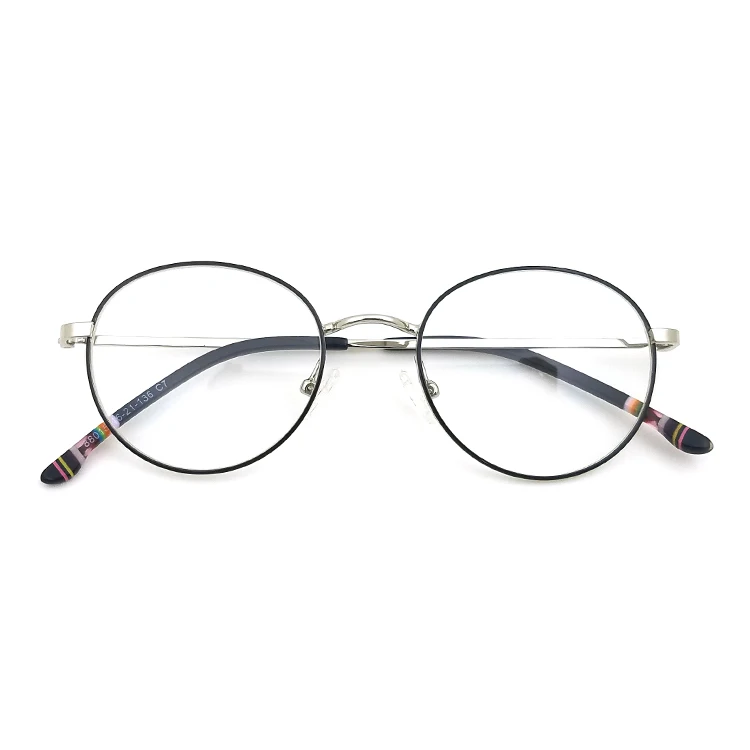 

hot selling italy design luxury unisex metal eyeglasses anti blue light optical frames