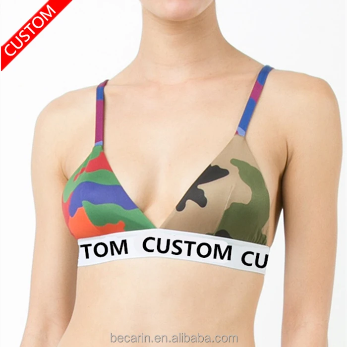 triangl camo bikini