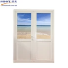2018 New design luxury commercial used glass double entry doors