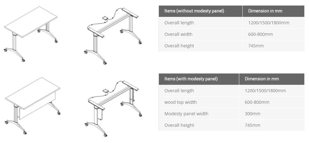 training room tables and chairs modular training tables DELVIN, View ...