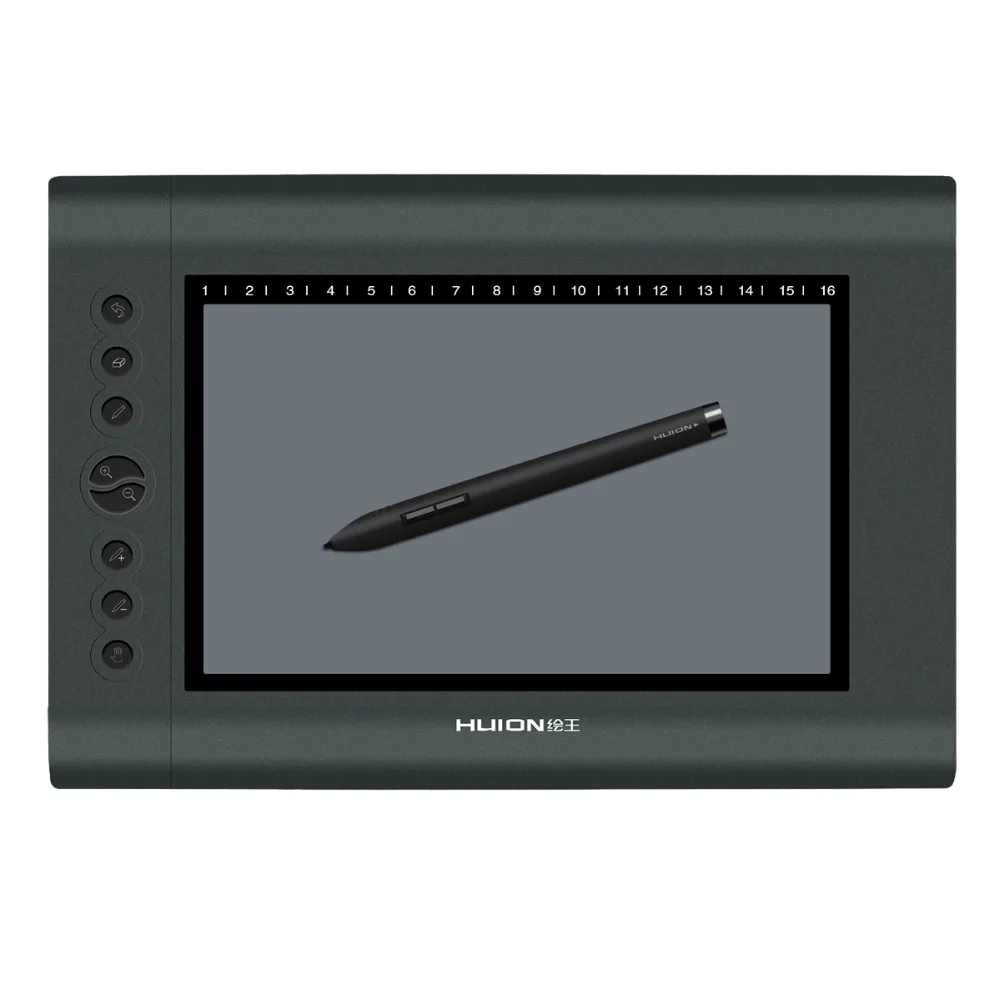 Hot!huion H610 10'' X 6'' Usb Art Graphic Tablet 5080 Lpi 220 Rps 2048