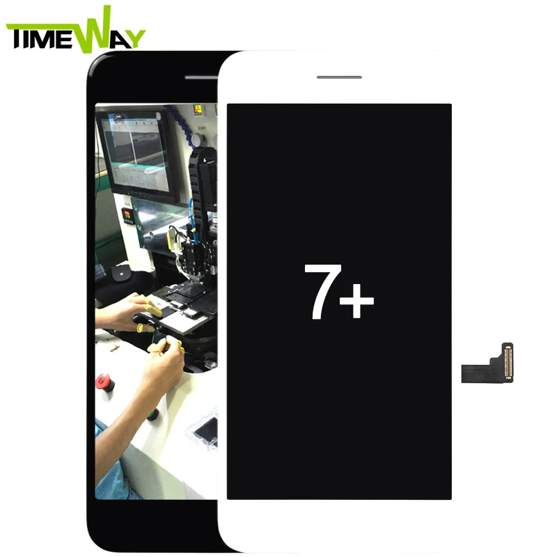 

for iphone 7 puls display,replacement for iphone 7plus lcd with,for iphone 7 plus screen with digitilizer oem, Black and white