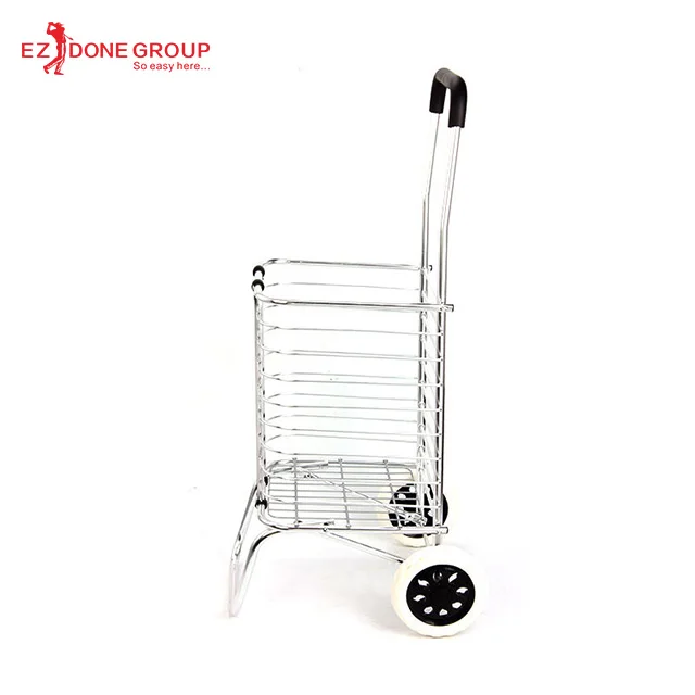 
Aluminum alloy foldable vegetable shopping trolley supermarket cart for seniors 