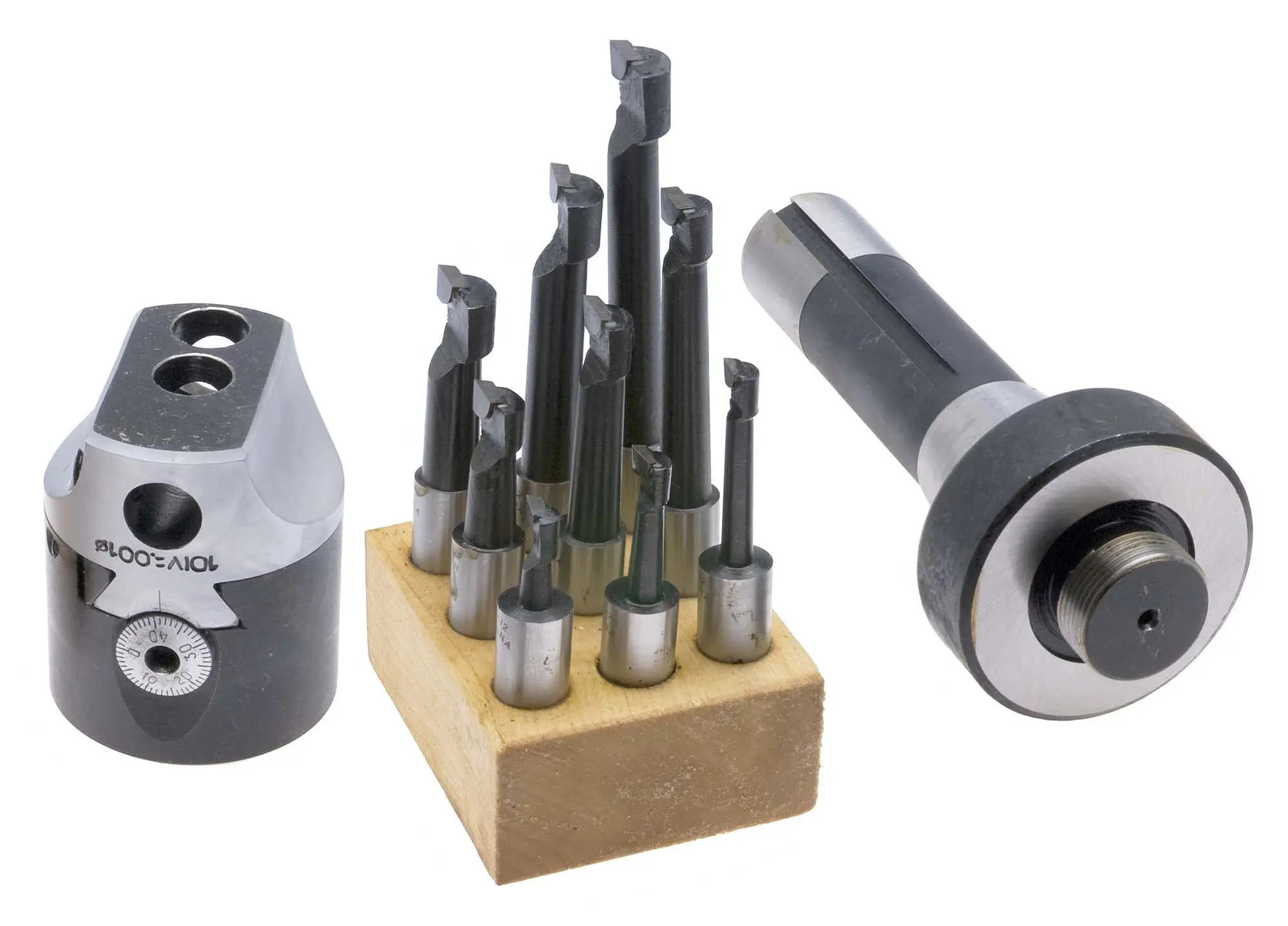 3-Piece Set Micro 100 40-2400 Indexable Coolant-Thru Boring Bar