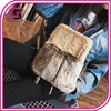 Soft Plush Backpack For Womens New Winter Plush Style Double Shoulder Bag 3 With Multi-function Schoolbag Girl