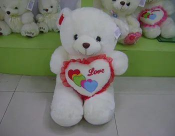small white teddy bear