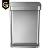 Custom trash can stainless steel modern garbage can recycle bin