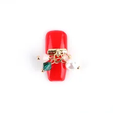 Free shipping Manicure tools new crystal diamond diamond pearl pendant jewelry bride decorative handmade nail polish
