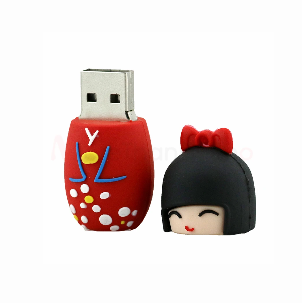 Pvc shell customized logo creative usb flashdrive screws shape usb flash drive 128mb 256mb 512mb 1gb - ANKUX.COM