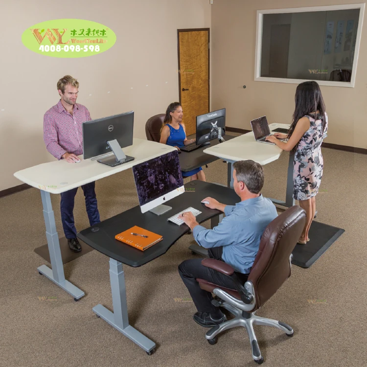 Sit2stand Height Adjustable Desks Office Furniture Solid Wood