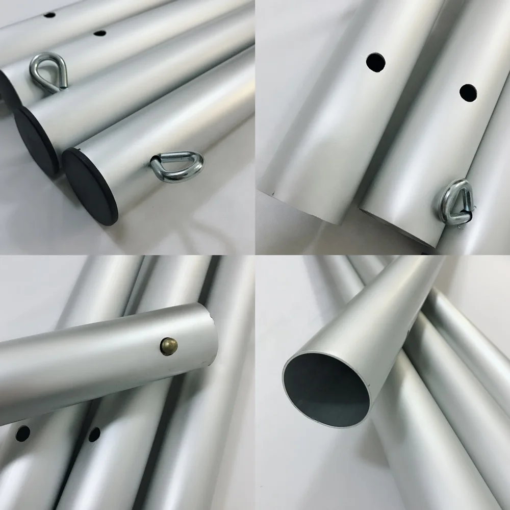 Outdoor Sport Portable Foldable Volleyball Training Net Set With Steel