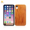 Hot selling Real wood pc phone case for iphone Xr