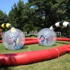 Durable inflatable human bowling ball go cart, inflatable ball race track,inflatable race field for zorb