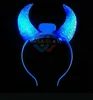 Flashing Devil Horns Headband