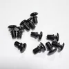 Hole Diameter 3.1mm 3.6mm 4.1mm White Black RC Round Head Plastic Push Snap Rivet for Mounting