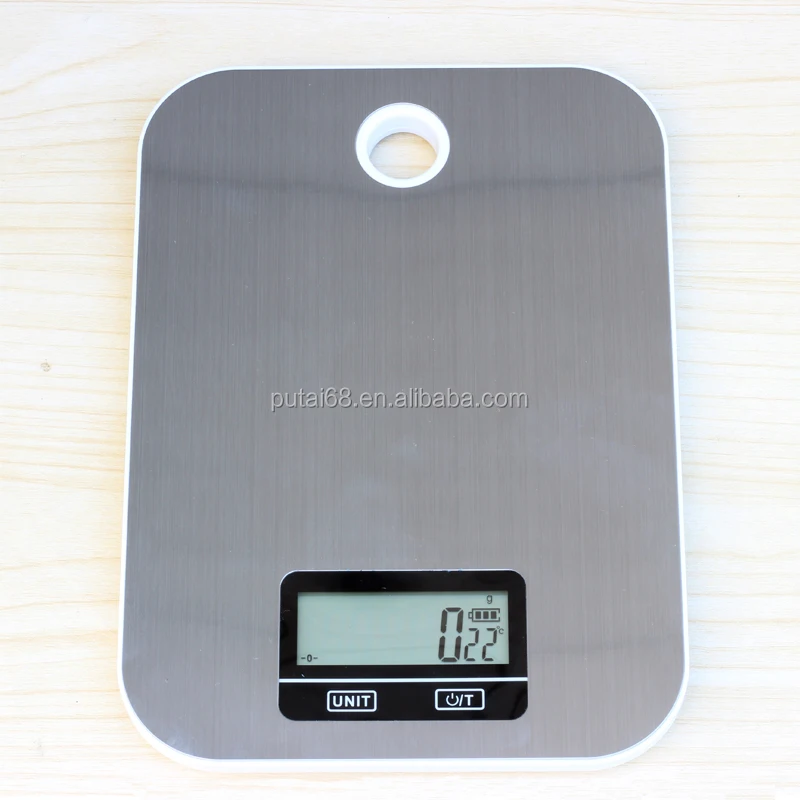 High Quality Digital Stainless Steel Wall Mounted Kitchen Scale Pt262a