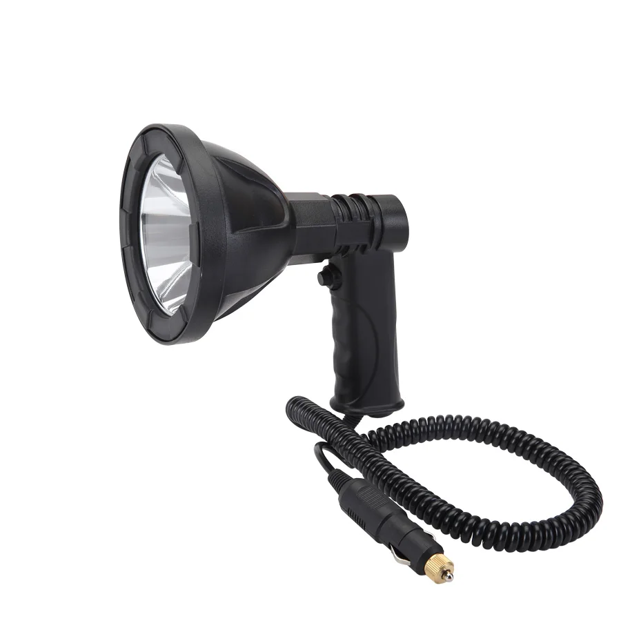 
12v high power led searchlight 12v Portable handheld searchlight LED Rechargeable 10w cree car spotlight Value Bright Energy-saving Police search light Portable handheld cree 10w LED Rechargeable spotlight
