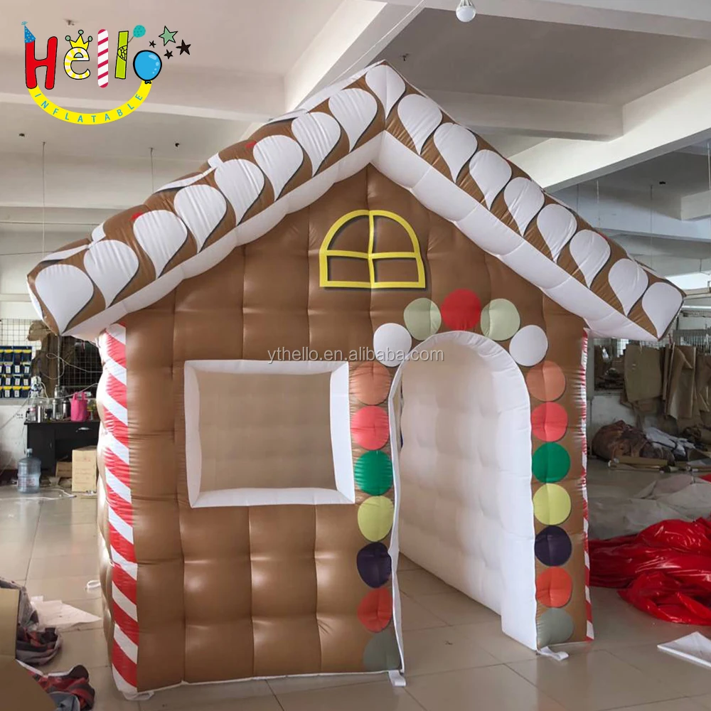 Christmas Inflatable Cabin Inflatable Christmas House Christmas Village