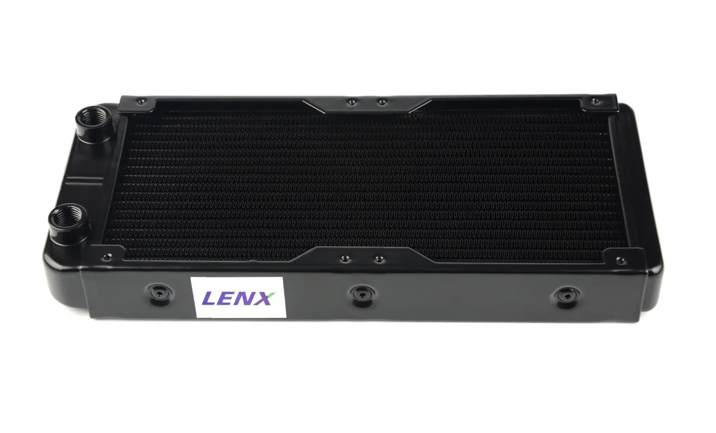 B BXQINLENX 10 Pipe Aluminum Heat Exchanger Radiator for PC CPU CO2