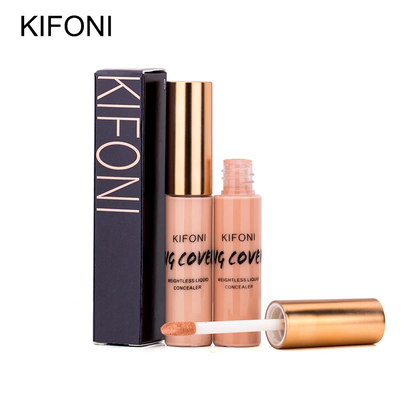 

KIFONI New arrival 6 color Makeup Concealer Liquid concealer Convenient Pro eye concealer cream Face Makeup Corrector for Face, 6 colors