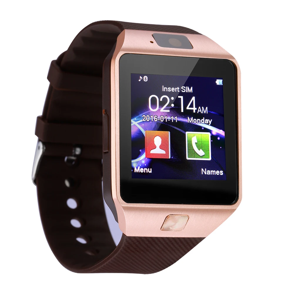 

2021 TOP 1 Selling DZ09 Smart Watch Phone Touch Screen MTK6261 Support Camera GSM SmartWatch DZ09 for IOS/Android, Black,white,sliver,gold