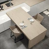 1000x3000x12mm new porcelain big slabs wood thin for countertops table