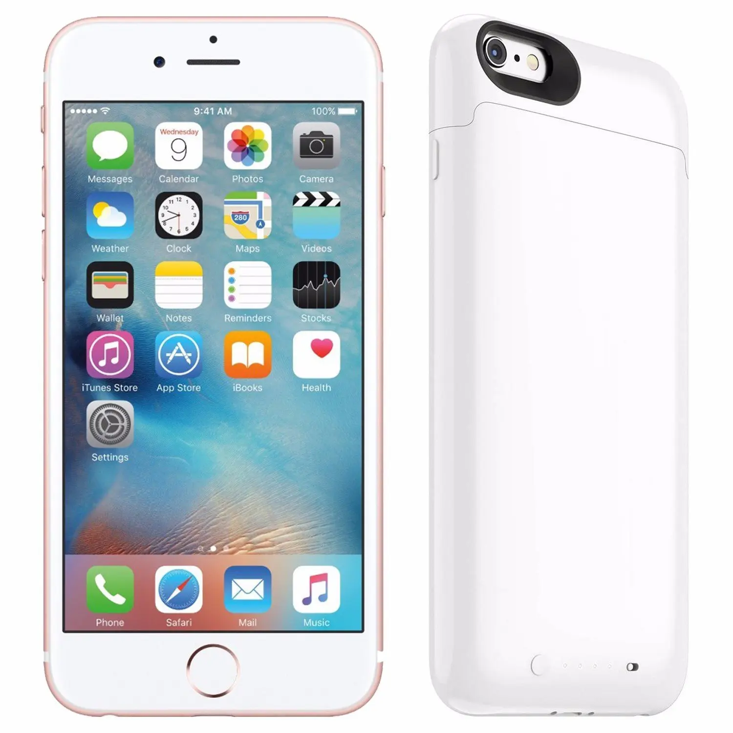 Buy Apple Iphone 6s Plus 64gb Rose Gold Mophie Juice Pack For Iphone 6 Plus 6s Plus White Bundle In Cheap Price On Alibaba Com
