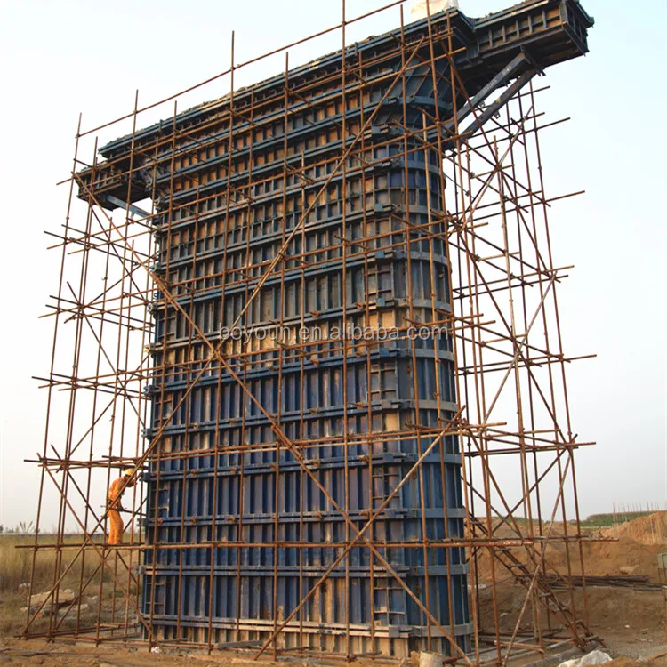 Formwork System Bridge Pier Formwork - Buy Concrete Formwork ...