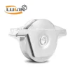stainless 304 steel V U Y H groove welding bracket guide roller wheel and track for automatic sliding gate