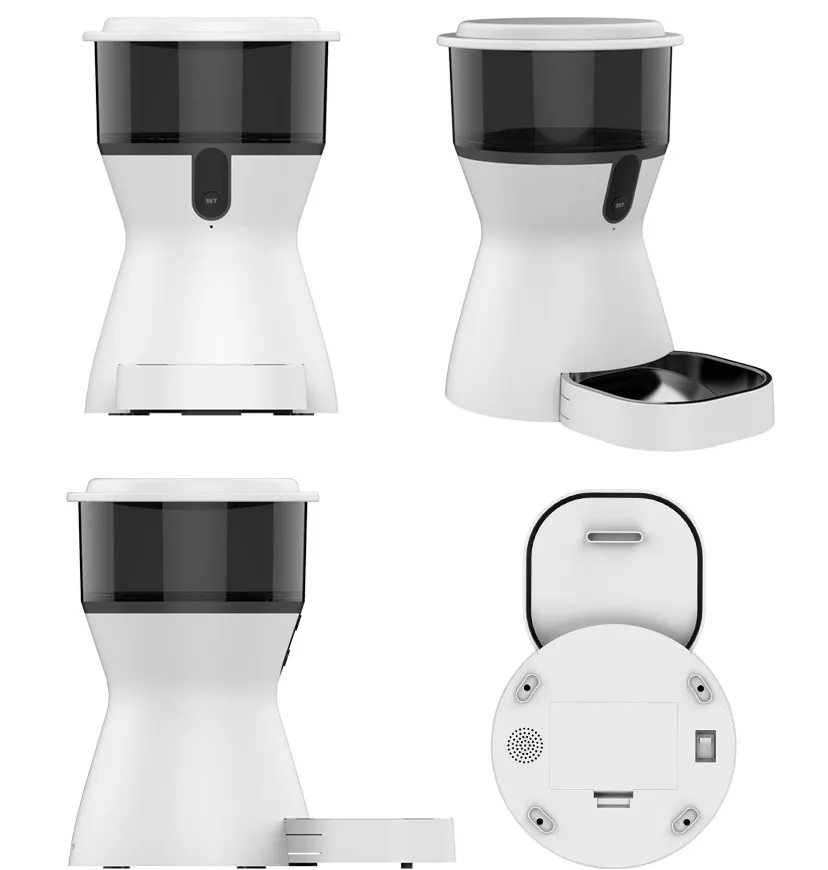 Automatic remote control smart pet feeder